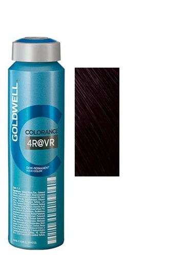 OUTLET Goldwell Colorance Depósito Tinte 4R@VR - Caoba Oscuro Brillante Violeta Rojo 120 ml**