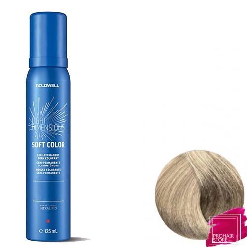 Goldwell Light Dimensions Soft Color Espuma Colorante Semi-Permanente - 10BS Beige Silver 125 ml