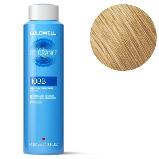 Goldwell Colorance Depósito Tinte 10BB - Reallusion Peachy Beige 120 ml