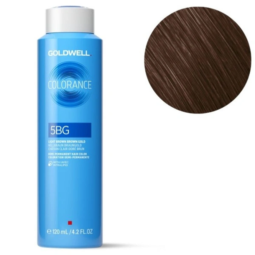 Goldwell Colorance Depósito Tinte 5BG - Castaño Claro Marrón Dorado 120 ml