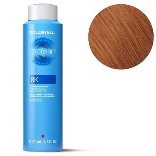 Goldwell Colorance Depósito Tinte 8K - Rubio Cobre Claro 120 ml