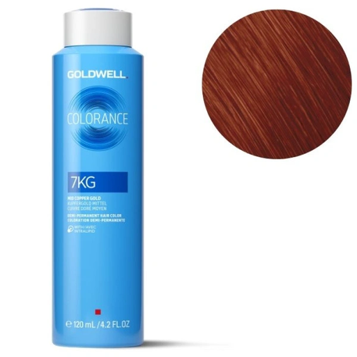 Goldwell Colorance Depósito Tinte 7KG - Cobre Dorado Medio 120 ml