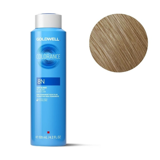 Goldwell Colorance Depósito Tinte 8N - Rubio Claro 120 ml