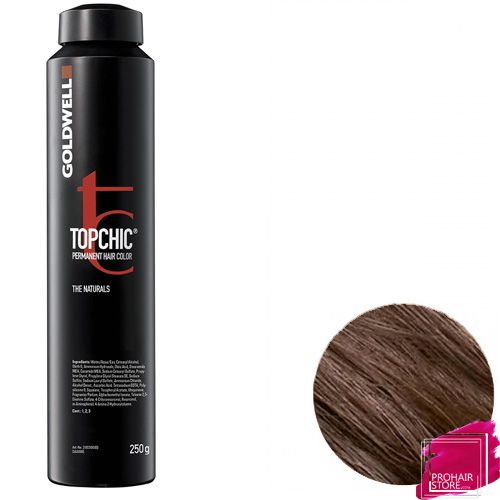 OUTLET Goldwell Topchic Tinte en Depósito 6N@RB - Rubio Oscuro Rojo Marrón 250 ml**