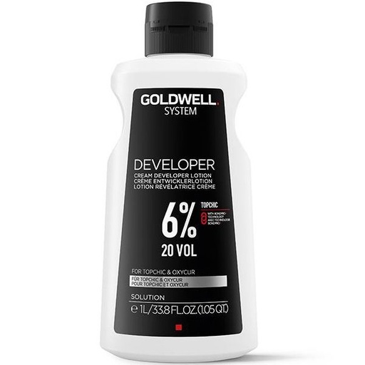 Goldwell System Developer Lotion Oxidante Topchic 20vol 6% 1000 ml