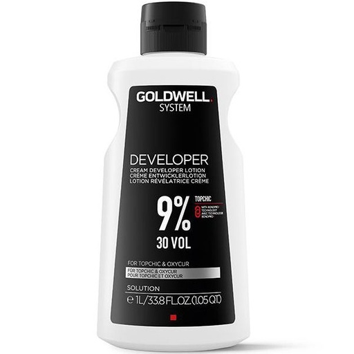 Goldwell System Developer Lotion Oxidante Topchic 30vol 9% 1000 ml