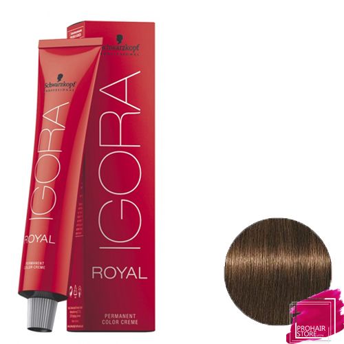 OUTLET Schwarzkopf Igora Royal Tinte Permanente 5-5 - Castaño Claro Dorado 60 ml**