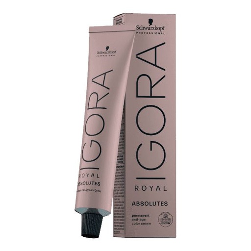 OUTLET Schwarzkopf Igora Royal Absolutes Tinte 4-50 - Castaño Medio Dorado Natural 60 ml**