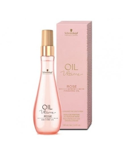 Schwarzkopf Oil Ultime Rose Finishing Oil para Cuero Cabelludo Estresado 100 ml