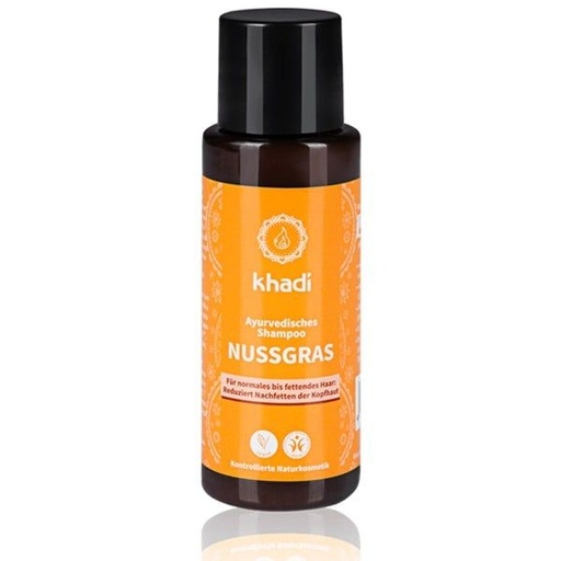 Khadi Nutgrass Champú Ayurvédico para Cabello Graso 30 ml