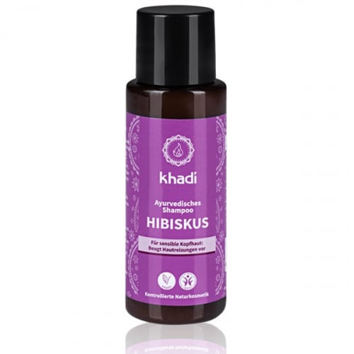 Khadi Hibiscus Champú Ayurvédico para Cuero Cabelludo Sensible 30 ml