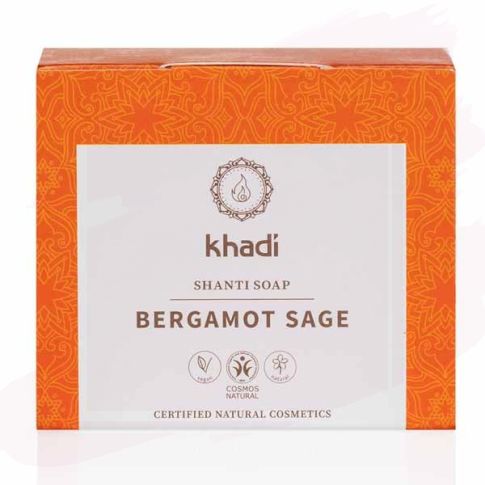 Khadi Sage & Bergamot Jabón Sólido Natural 100 g