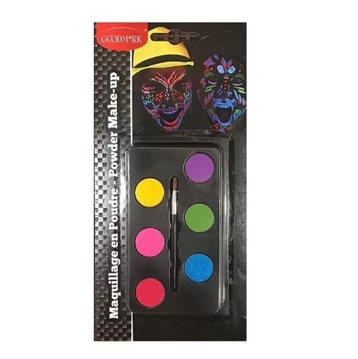 Goodmark Maquillaje al Agua on Efecto UV (6 colores)