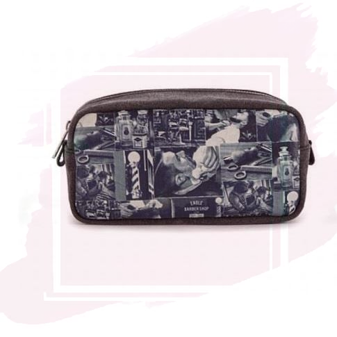 OUTLET Catseye Barber Shop Wash Bag Neceser para Hombre