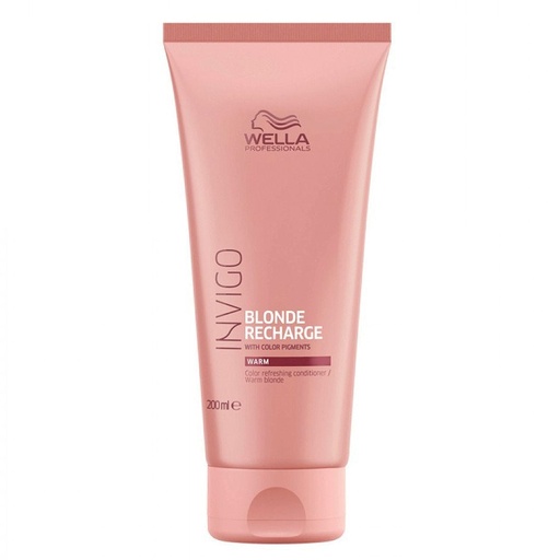 Wella Invigo Blonde Recharge Warm Acondicionador 200 ml