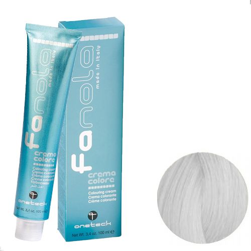 Fanola Crema Colore Tinte Permanente - Tonalizador Plata 100 ml 100 ml