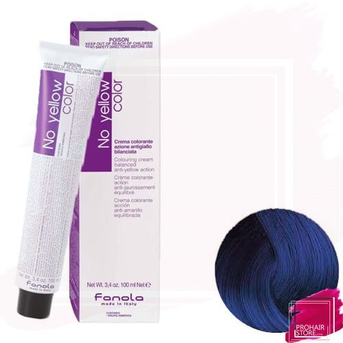 Fanola No Yellow Tinte Permanente - T.Blue Toner Azul 100 ml