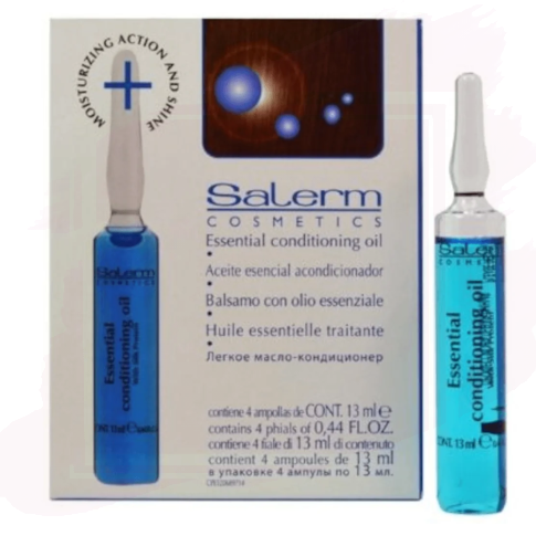 Salerm Aceite Esencial Acondicionador en Ampollas 4x13 ml