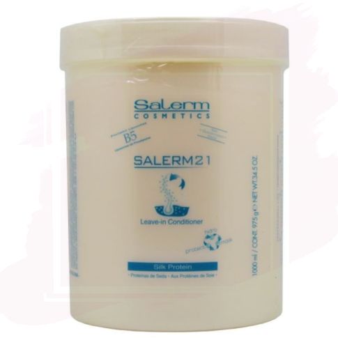 Salerm 21 Silk Protein Acondicionador Sin Aclarado con Proteínas de Seda 1000 ml