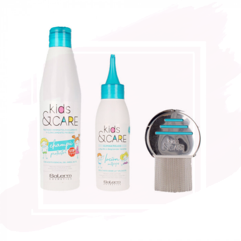 Salerm Kids & Care Kit Champú + Loción Antipiojos