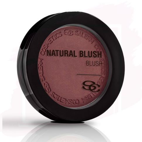 Salerm Beauty Natural Blush Colorete en Polvo Compacto - NB04 Rouge Passion 7 g