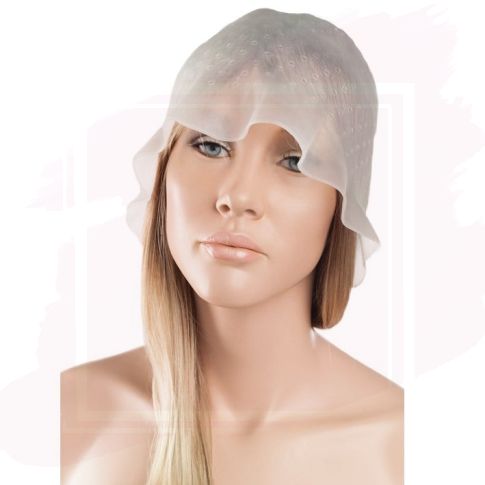 Eurostil Gorro para Mechas Traslúcido con Ganchillo 03402