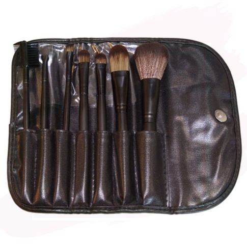 OUTLET Pollié Estuche con 7 Pinceles para Maquillaje de Pelo Sintético 03563