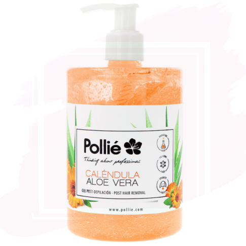 Pollié Gel Post Depilación de Aloe Vera con Caléndula 500 ml 07645