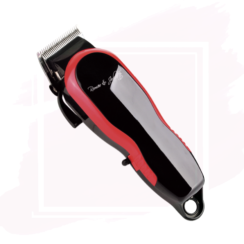 AlbiPro Máquina de Corte Profesional con 2 Baterías Rojo/Negro 2860R