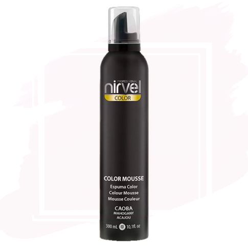 Nirvel Color Mousse Espuma de Color Caoba 300 ml