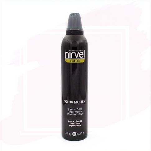 Nirvel Color Mousse Espuma de Color Plata Classic 300 ml