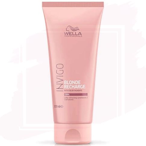 Wella Invigo Blonde Recharge Cool Acondicionador Matizador 200 ml