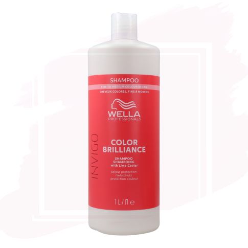 Wella Invigo Color Brilliance Champú para Cabello Fino/Normal 1000 ml