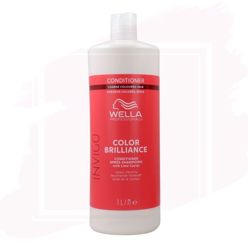 Wella Invigo Color Brilliance Acondicionador para Cabello Grueso 1000 ml