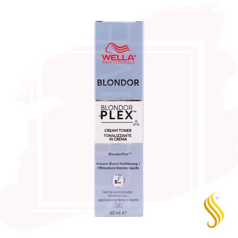 Wella Blondor Plex Crema Toner Tonalizante en Crema /86 60 ml