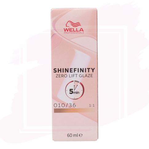 Wella Shinefinity Zero Lift Glaze Tinte 010/36 - Vanilla Flash 60 ml