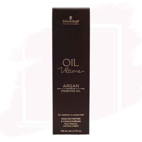 Schwarzkopf Oil Ultime Argan Aceite de Acabado para Cabello Normal a Grueso 100 ml