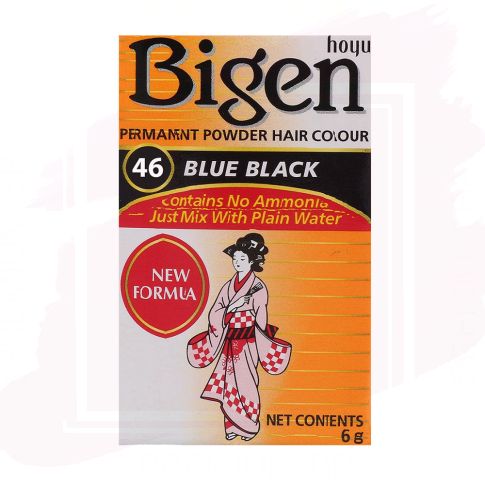 Bigen Tinte Permanente en Polvo - 46 Light Chestnut (Castaño Claro) 6 g