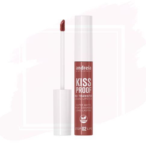 Andreia Kiss Proof 05 Nude Blush Lipstick Pintalabios Matte de Larga Duración 8 ml