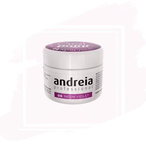 Andreia Gel Paint Esmalte para Nail Art 09 Violet 4 ml