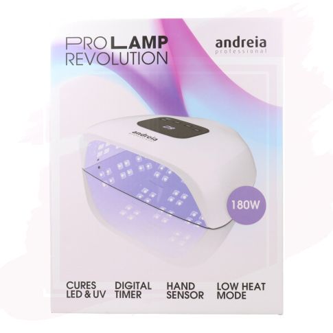 Andreia Pro Lampara Revolution Led para Uñas de Gel 180 W