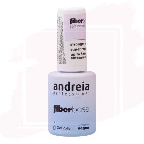 Andreia Gel Polish Fiber Base Color Soft Lavender 10,5 ml