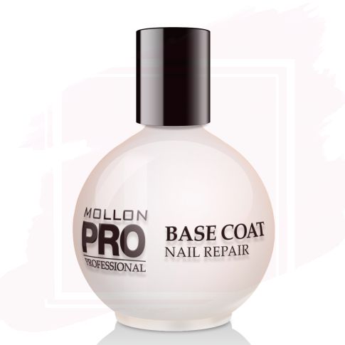 Mollon Pro Base Coat Nail Repair - Aceite Hidratante para Uñas 70 ml