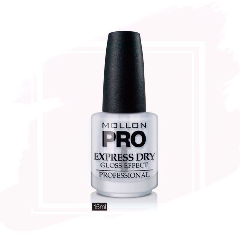 Mollon Pro Express Dry Gloss Effect - Acelerador del Secado 15 ml