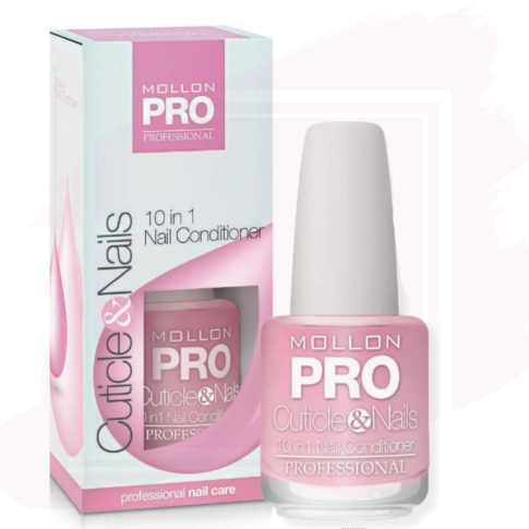 Mollon Pro Cuticle & Nails 10-in-1 Nail Conditioner 15 ml