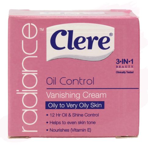 Clere Radiance Cream Oily-V Oily Crema Facial para Piel Grasa o Muy Grasa 50 ml