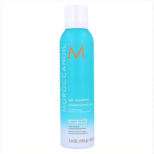 MoroccanOil Dry Shampoo - Champú Seco para Tonos Claros 205 ml