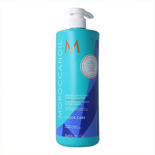 MoroccanOil Color Care Blonde Perfecting Purple Champú Matizador 1000 ml