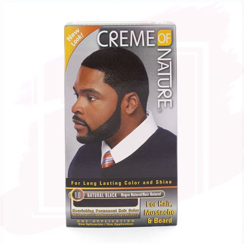 Creme Of Nature Natural Looking Tinte para Hombre 1.0 - Nature Black 58 ml