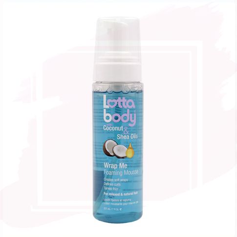 Lottabody Coconut & Shea Oils Wrap Me Foaming Mousse para Rizos 207 ml